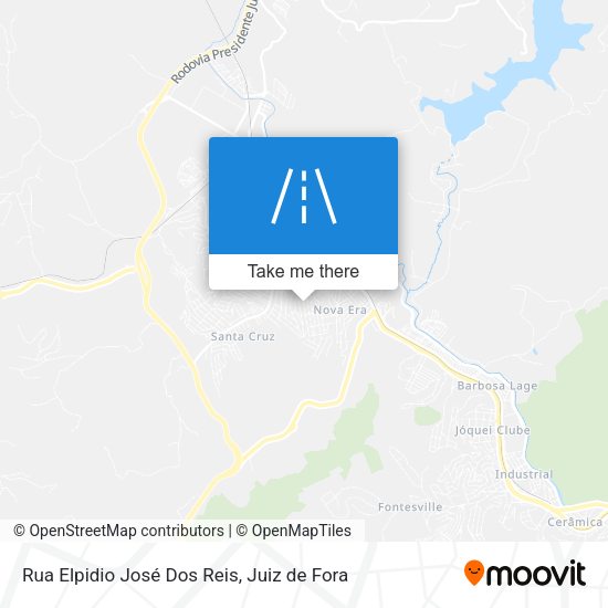 Rua Elpidio José Dos Reis map