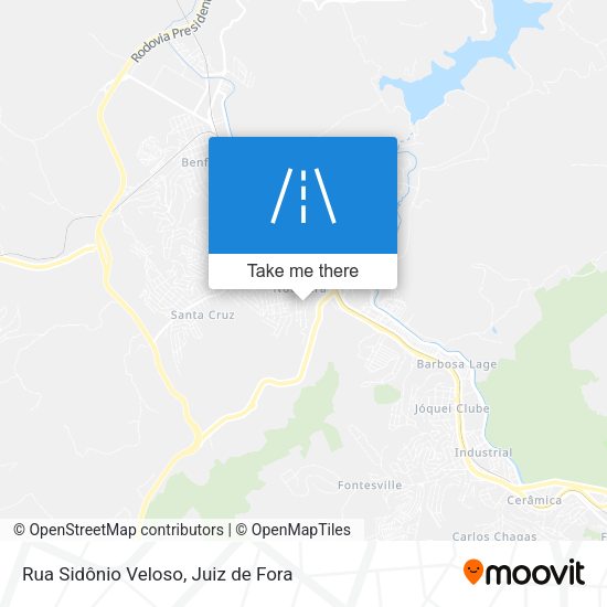 Rua Sidônio Veloso map