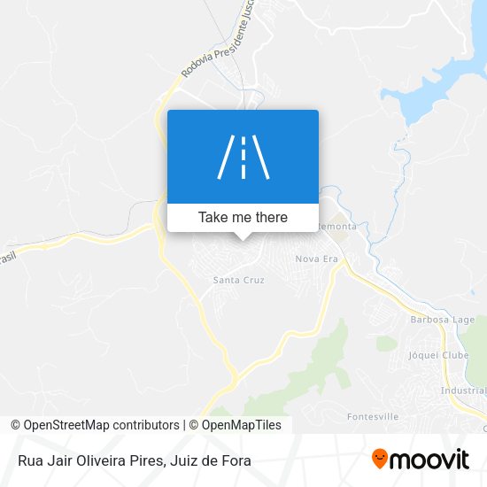 Rua Jair Oliveira Pires map