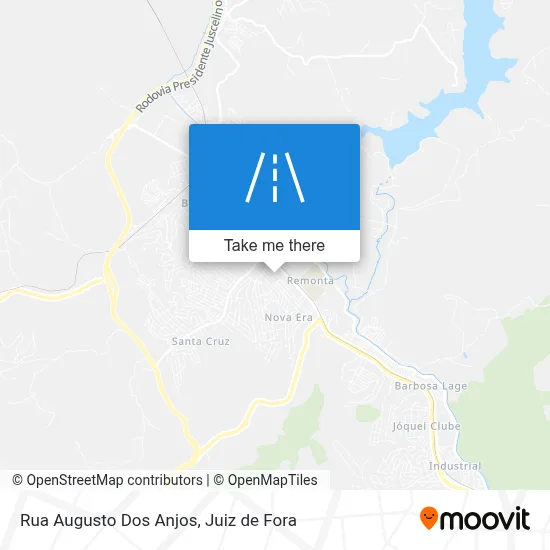 Rua Augusto Dos Anjos map