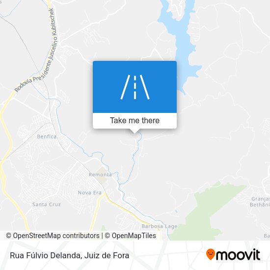 Rua Fúlvio Delanda map