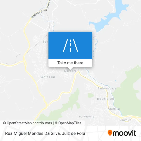 Rua Miguel Mendes Da Silva map