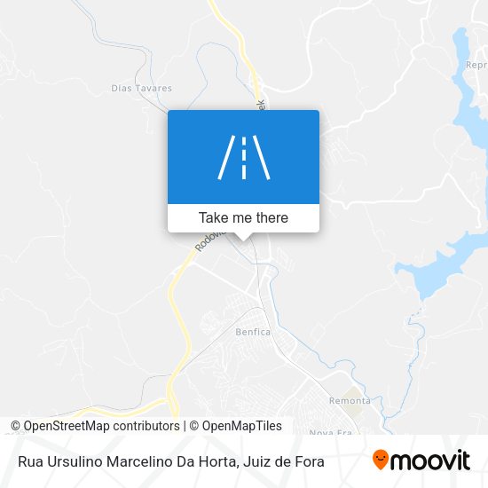 Rua Ursulino Marcelino Da Horta map
