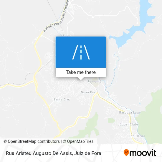 Rua Aristeu Augusto De Assis map