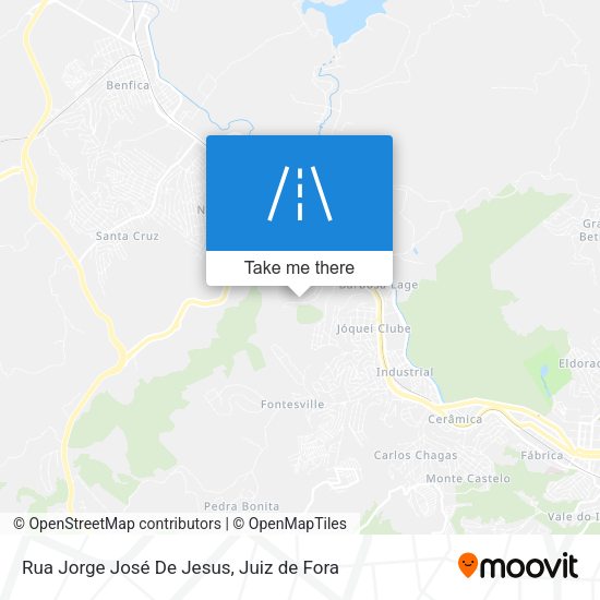 Rua Jorge José De Jesus map