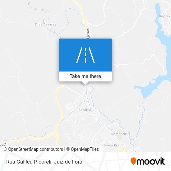 Rua Galileu Picoreli map