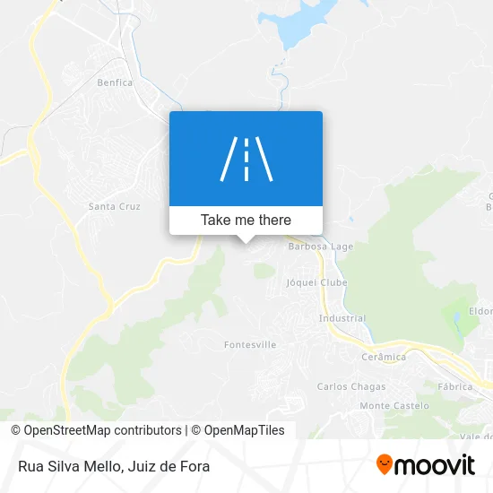 Rua Silva Mello map