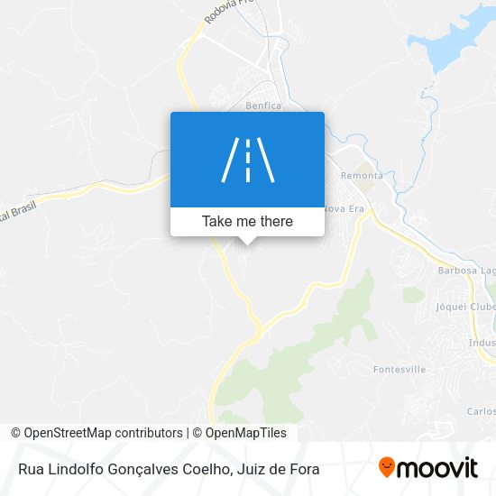 Rua Lindolfo Gonçalves Coelho map