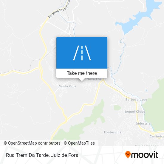 Rua Trem Da Tarde map