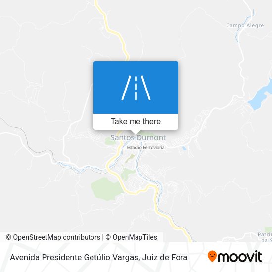 Avenida Presidente Getúlio Vargas map