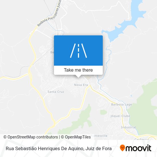 Rua Sebastião Henriques De Aquino map