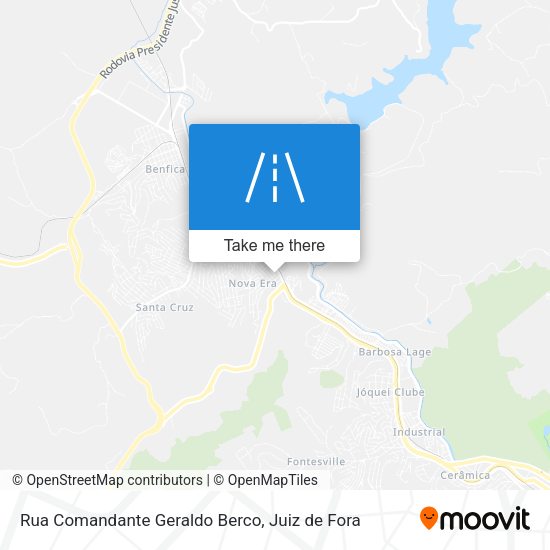 Rua Comandante Geraldo Berco map