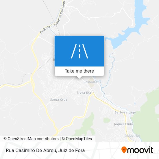 Rua Casimiro De Abreu map