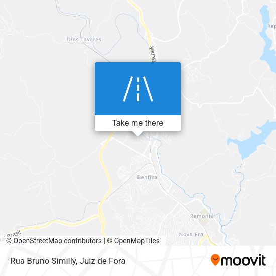 Rua Bruno Similly map