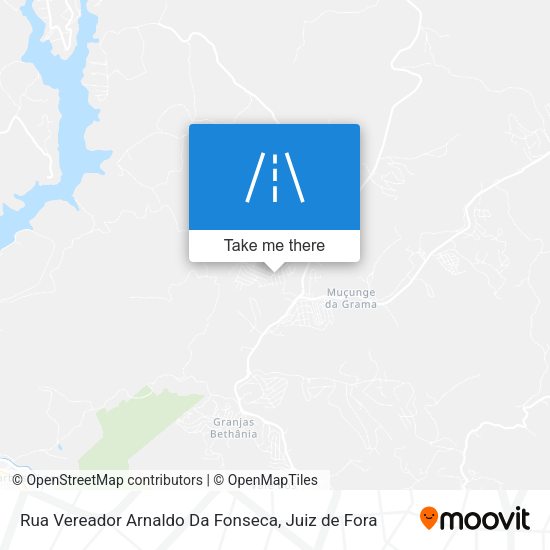 Rua Vereador Arnaldo Da Fonseca map