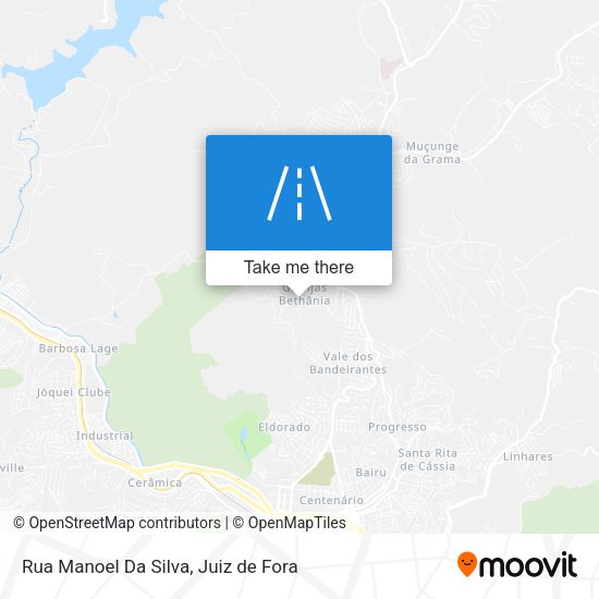 Rua Manoel Da Silva map