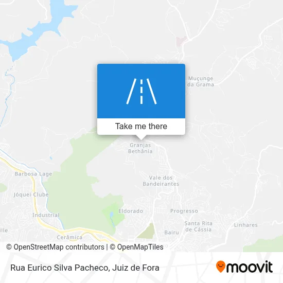 Rua Eurico Silva Pacheco map