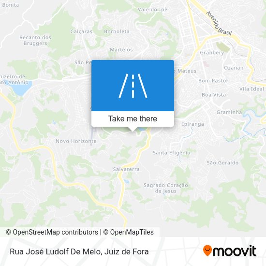 Rua José Ludolf De Melo map