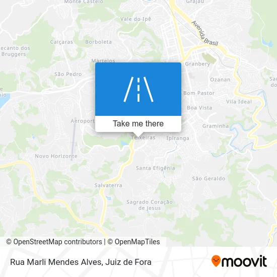 Rua Marli Mendes Alves map