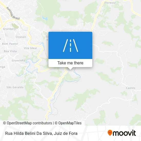 Rua Hilda Belini Da Silva map