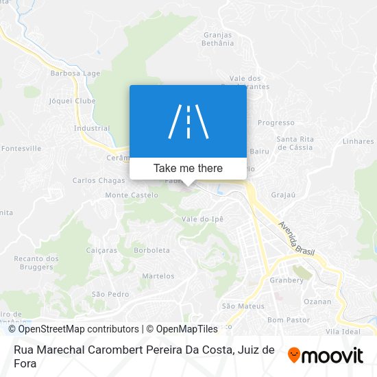 Rua Marechal Carombert Pereira Da Costa map