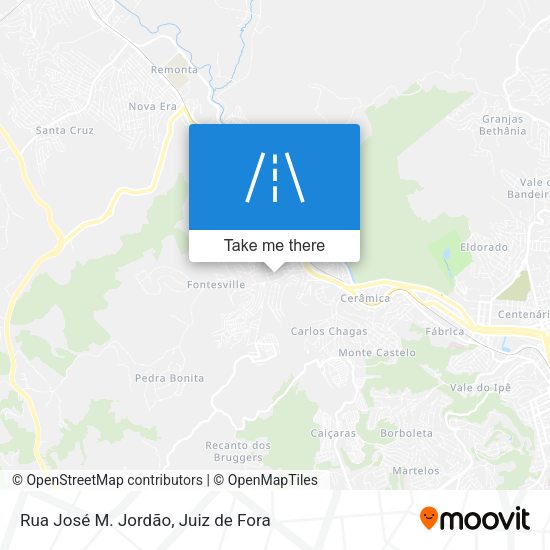 Rua José M. Jordão map