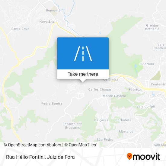 Rua Hélio Fontini map