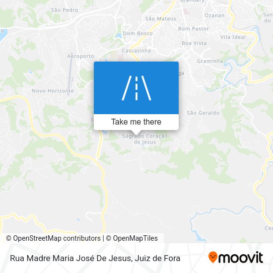 Rua Madre Maria José De Jesus map