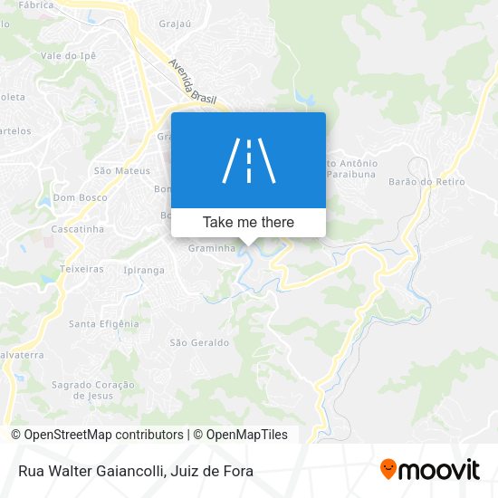 Rua Walter Gaiancolli map
