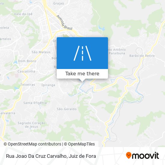 Rua Joao Da Cruz Carvalho map