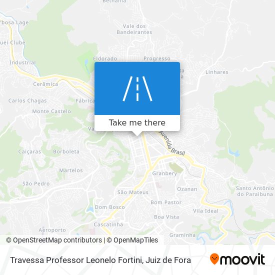 Travessa Professor Leonelo Fortini map