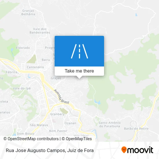 Rua Jose Augusto Campos map