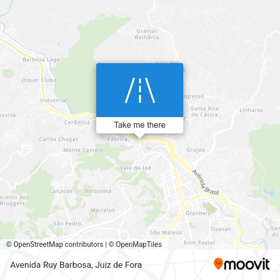 Avenida Ruy Barbosa map