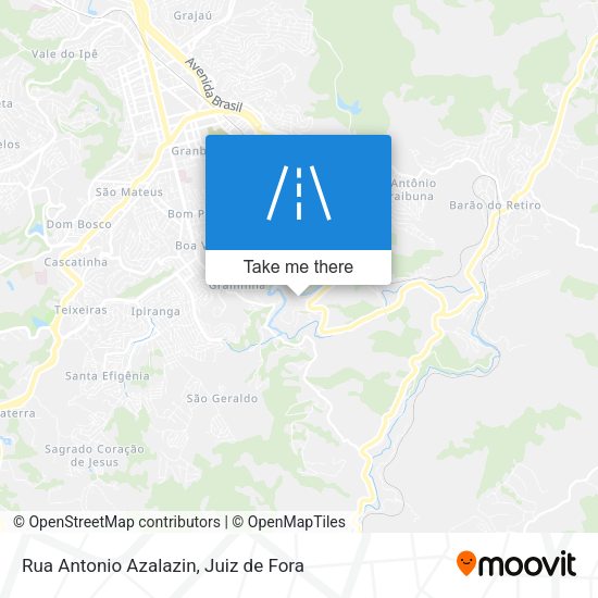 Rua Antonio Azalazin map