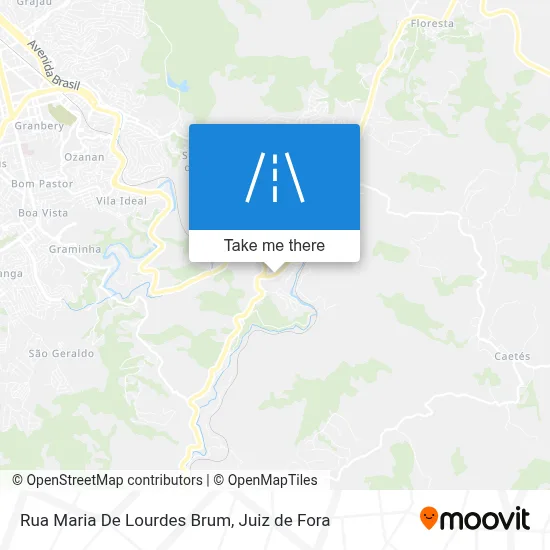 Rua Maria De Lourdes Brum map