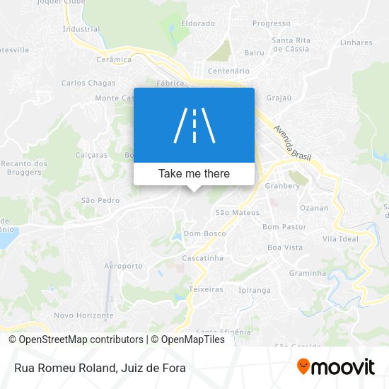Rua Romeu Roland map