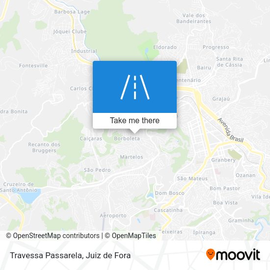 Travessa Passarela map
