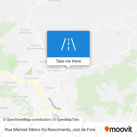 Rua Manoel Albino Do Nascimento map