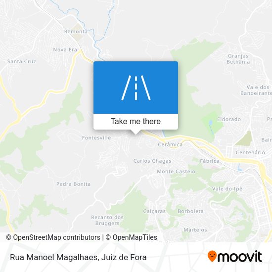 Rua Manoel Magalhaes map