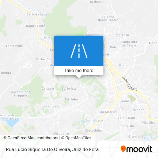 Rua Lucio Siqueira De Oliveira map