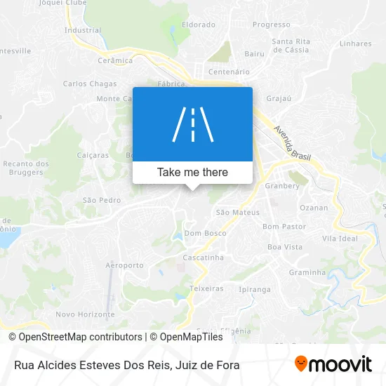 Rua Alcides Esteves Dos Reis map