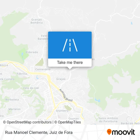 Rua Manoel Clemente map