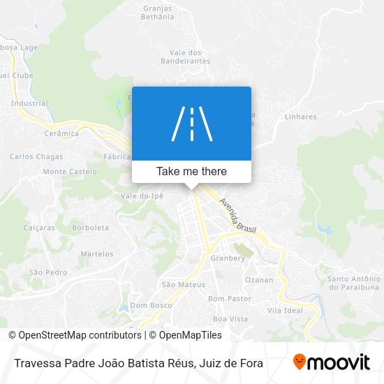 Travessa Padre João Batista Réus map