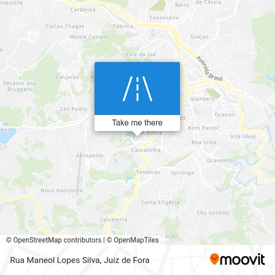 Rua Maneol Lopes Silva map