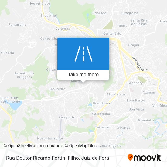Rua Doutor Ricardo Fortini Filho map