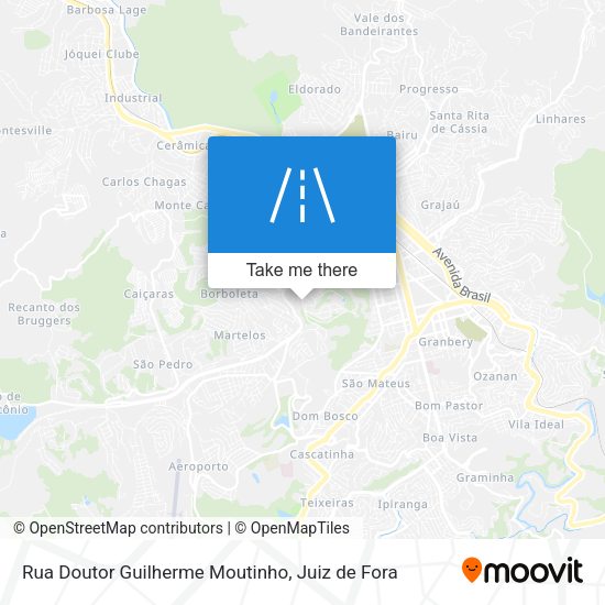 Rua Doutor Guilherme Moutinho map