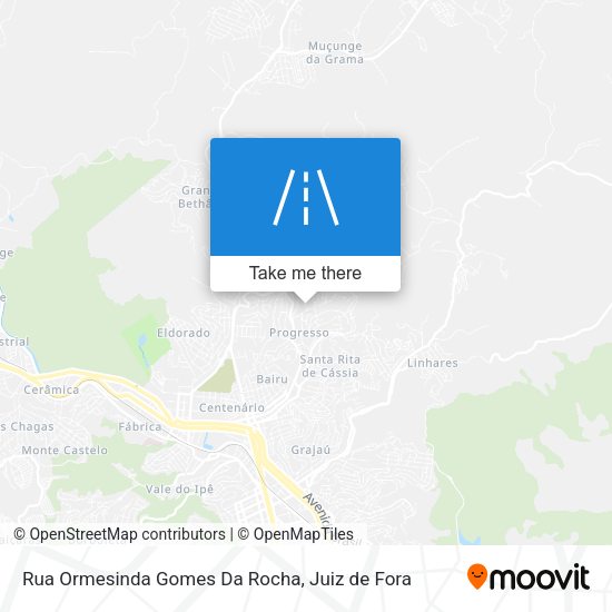 Rua Ormesinda Gomes Da Rocha map