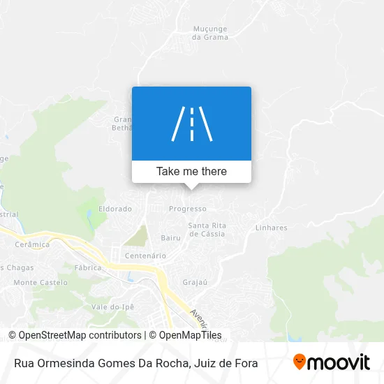 Rua Ormesinda Gomes Da Rocha map