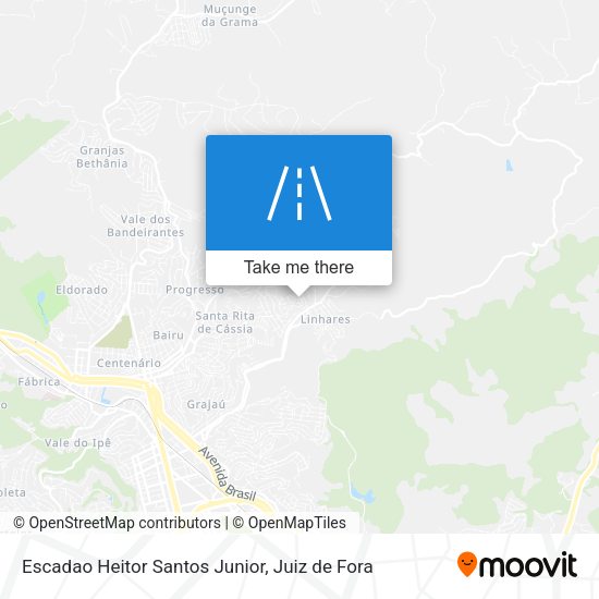 Escadao Heitor Santos Junior map