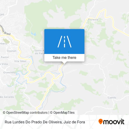 Rua Lurdes Do Prado De Oliveira map